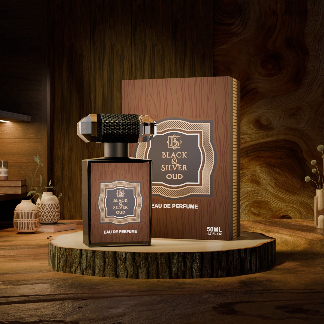 Black & Silver Oud | Premium Perfume | 50ml