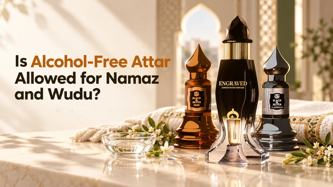 Alcohol-free attar for Namaz and Wudu featuring concentrated attar fragrances from Musk Al Mahal.