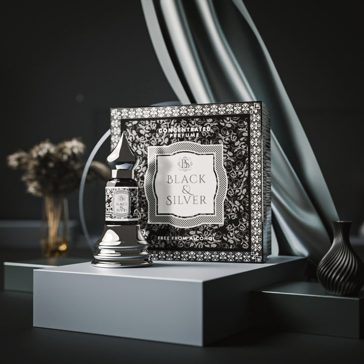 Black And Silver | Premium Attars | 12ml