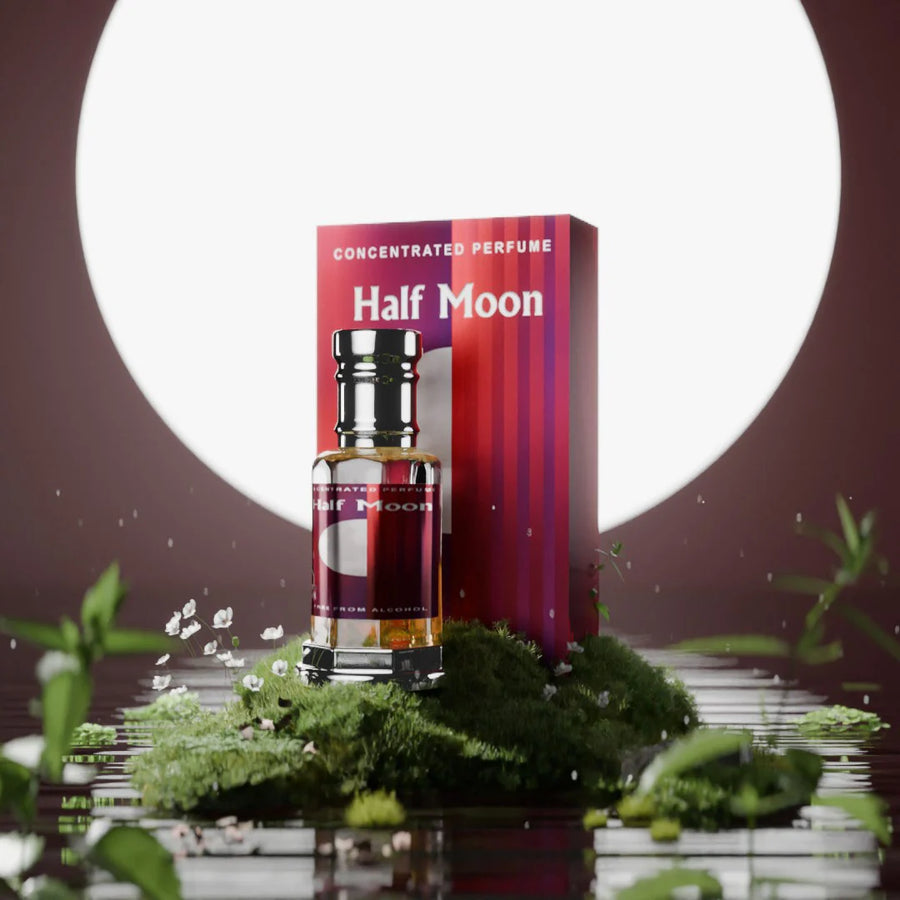 Half Moon concentrated perfume with matching perfume box