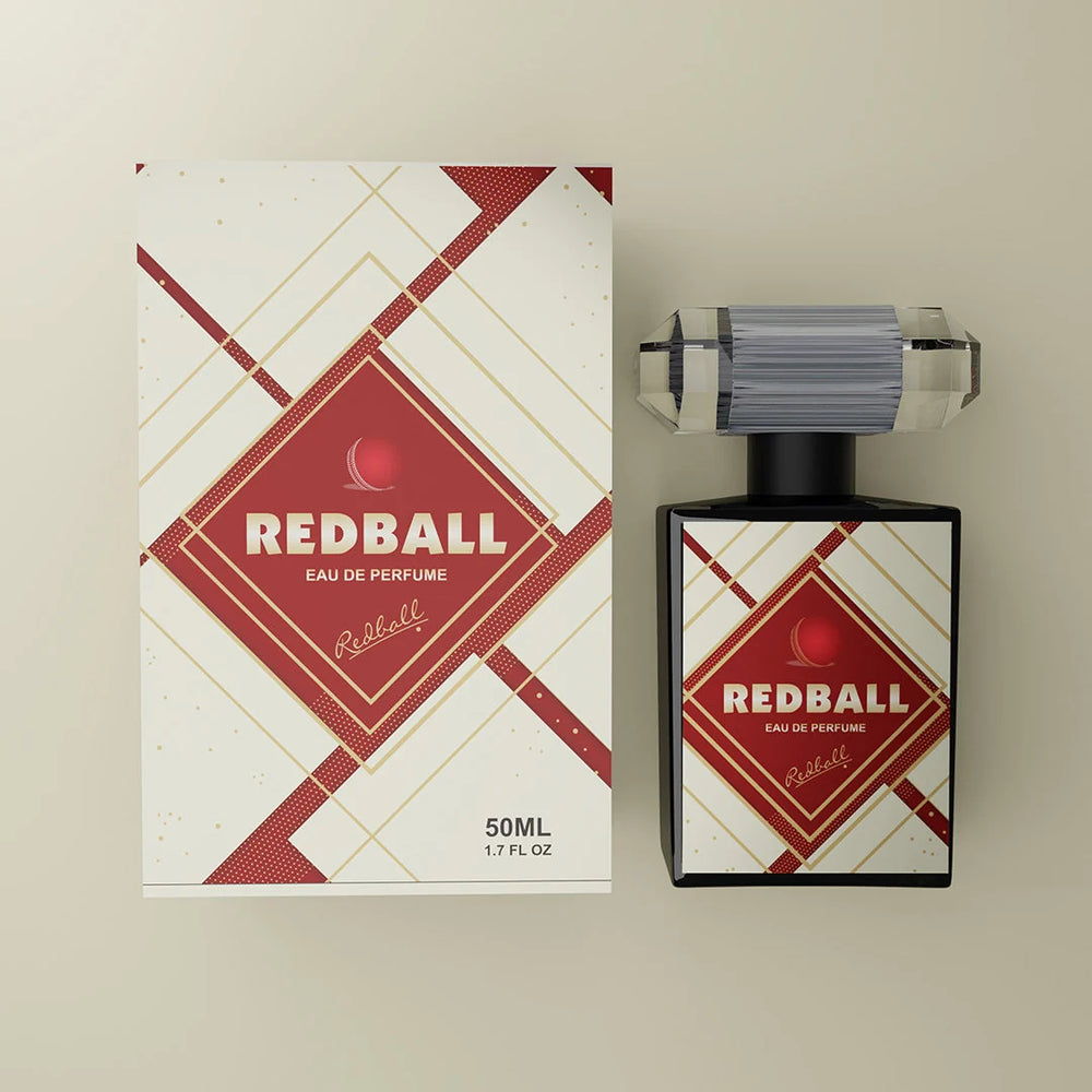 Red Ball Eau de Parfum by Musk Al Mahal in a premium red and white fragrance bottle 01