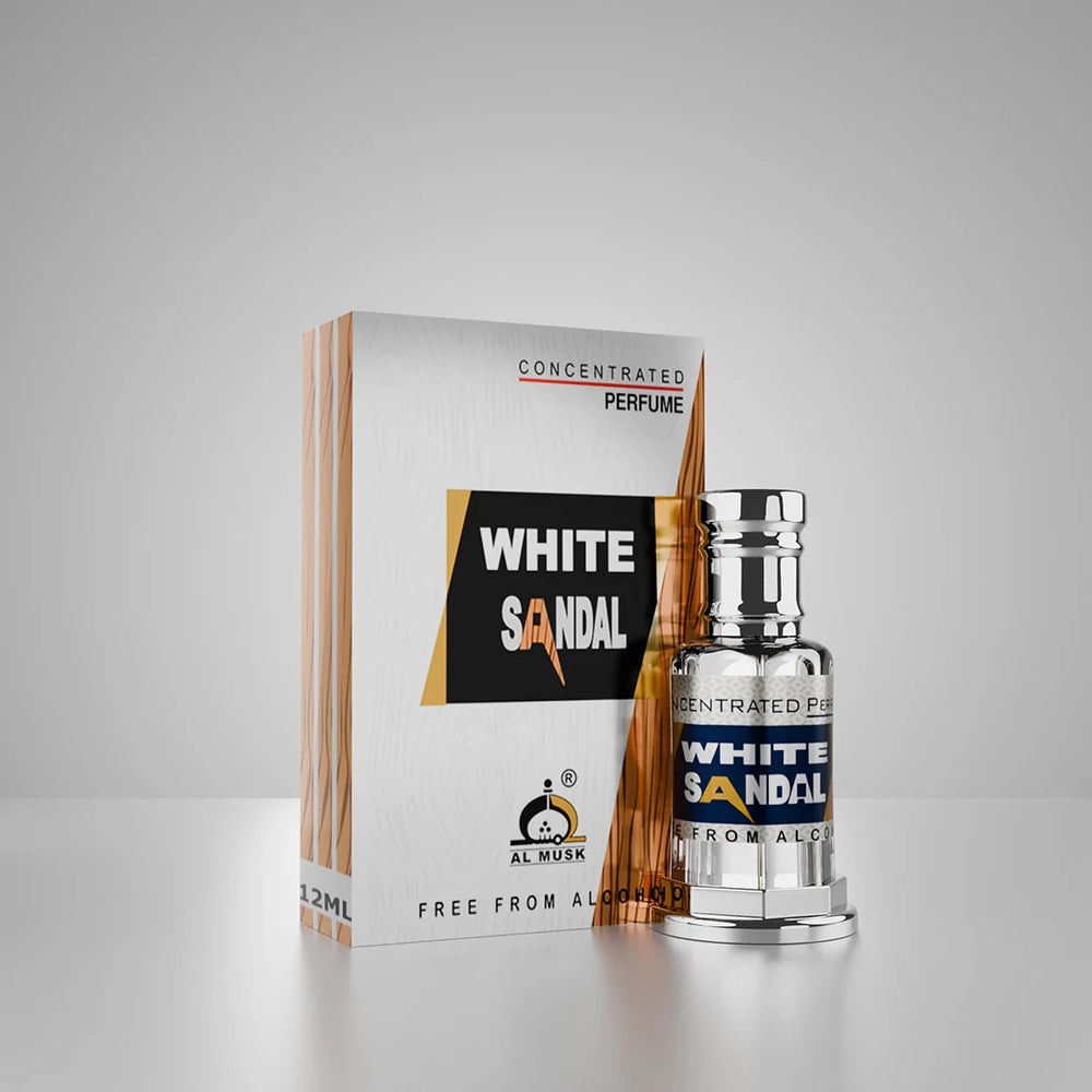 White Sandal concentrated perfume with matching perfume box 01